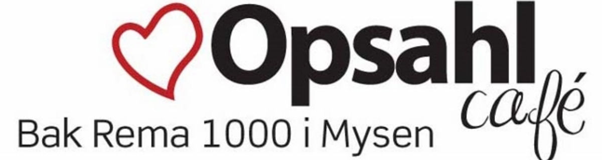 Opsahl Café - LØRDAGER KL.11.00 TIL 14.00